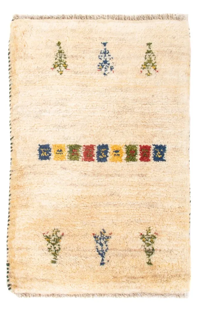 Dywan Gabbeh - perski - 60 x 40 cm - wielokolorowy