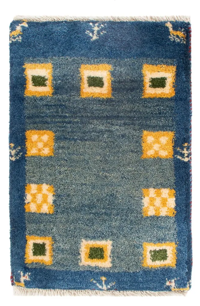 Dywan Gabbeh - perski - 60 x 40 cm - wielokolorowy
