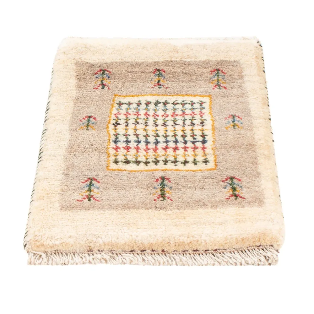 Dywan Gabbeh - perski - 60 x 40 cm - wielokolorowy
