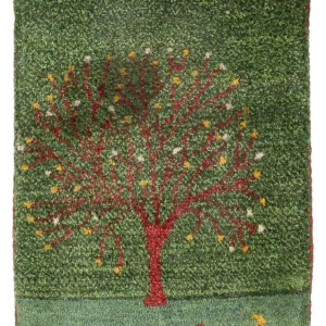 Dywan Gabbeh - perski - 60 x 40 cm - wielokolorowy