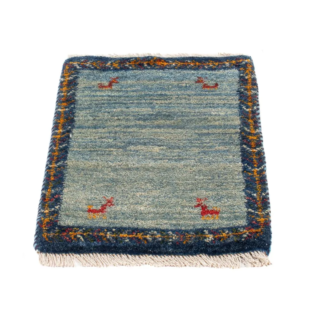 Dywan Gabbeh - perski - 60 x 40 cm - wielokolorowy
