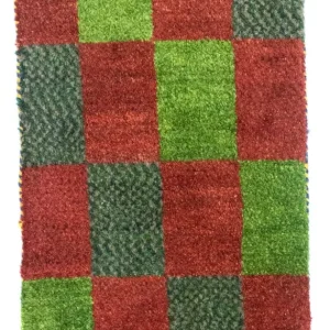 Dywan Gabbeh - perski - 60 x 40 cm - wielokolorowy