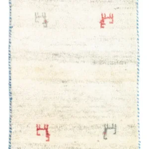 Dywan Gabbeh - perski - 60 x 40 cm - wielokolorowy