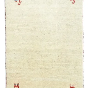 Dywan Gabbeh - perski - 90 x 60 cm - wielokolorowy