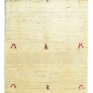 Dywan Gabbeh - perski - 88 x 59 cm - wielokolorowy