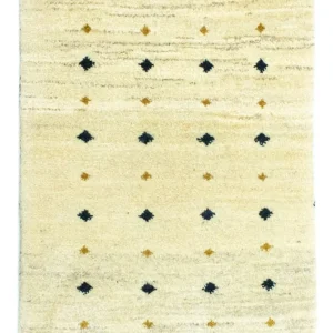 Dywan Gabbeh - perski - 80 x 57 cm - wielokolorowy