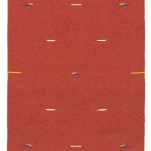 Dywan Kelim - modny - 180 x 120 cm - czerwony