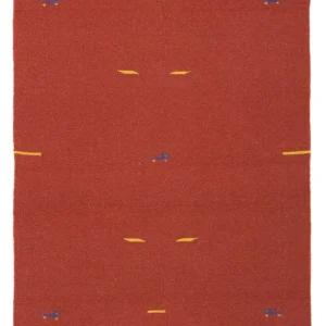 Dywan Kelim - modny - 180 x 120 cm - czerwony