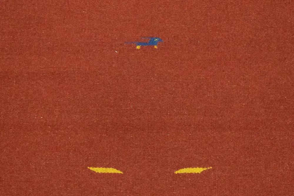 Dywan Kelim - modny - 180 x 120 cm - czerwony