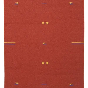 Dywan Kelim - modny - 180 x 120 cm - czerwony