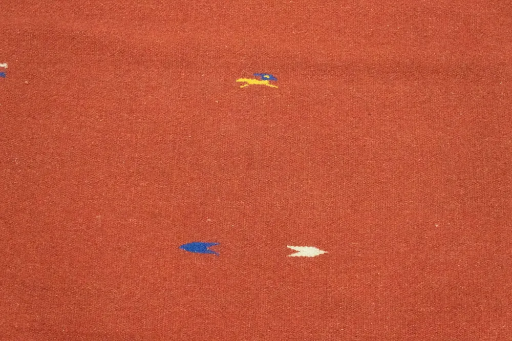 Dywan Kelim - modny - 180 x 120 cm - czerwony