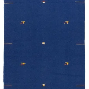 Dywan Kelim - modny - 180 x 120 cm - niebieski