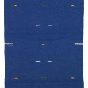 Dywan Kelim - modny - 180 x 120 cm - niebieski