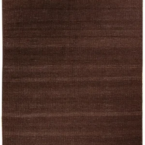 Dywan Kelim - modny - 200 x 140 cm - ciemnobrązowy