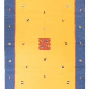 Dywan Kelim - modny - 240 x 170 cm - wielokolorowy