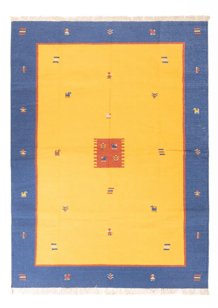 Dywan Kelim - modny - 240 x 170 cm - wielokolorowy