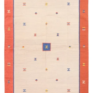 Dywan Kelim - modny - 240 x 170 cm - wielokolorowy