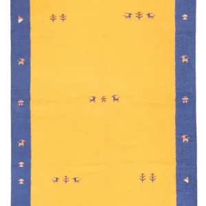 Dywan Kelim - modny - 240 x 170 cm - wielokolorowy