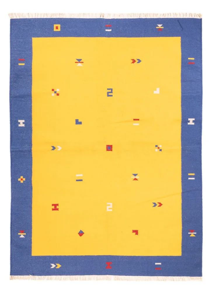 Dywan Kelim - modny - 240 x 170 cm - wielokolorowy