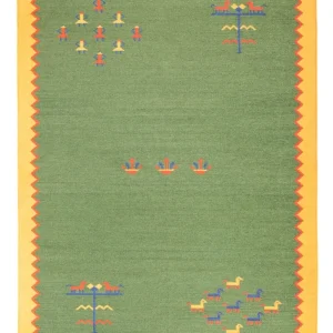 Dywan Kelim - modny - 240 x 170 cm - wielokolorowy
