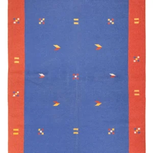 Dywan Kelim - modny - 240 x 170 cm - wielokolorowy