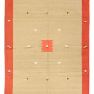 Dywan Kelim - modny - 240 x 170 cm - wielokolorowy