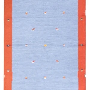 Dywan Kelim - modny - 240 x 170 cm - wielokolorowy