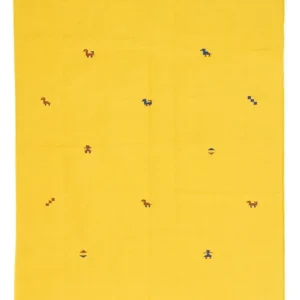 Dywan Kelim - modny - 300 x 200 cm - żółty
