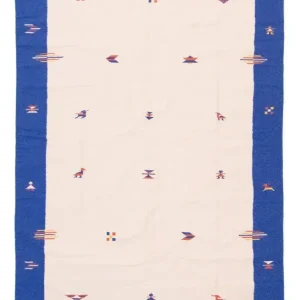 Dywan Kelim - modny - 300 x 200 cm - beżowy