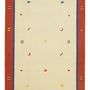 Dywan Kelim - modny - 300 x 200 cm - beżowy