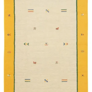 Dywan Kelim - modny - 300 x 200 cm - beżowy