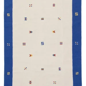 Dywan Kelim - modny - 300 x 200 cm - beżowy