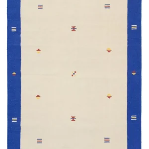 Dywan Kelim - modny - 300 x 200 cm - beżowy