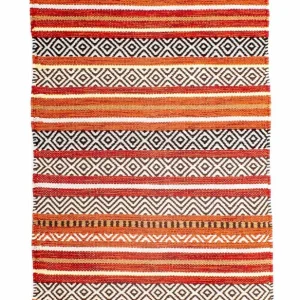 Dywan Kelim - modny - 94 x 58 cm - wielokolorowy