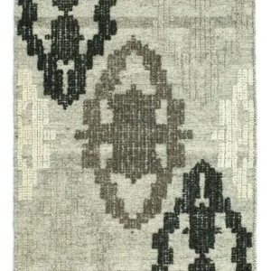 Dywan Kelim - modny - 92 x 63 cm - zielona