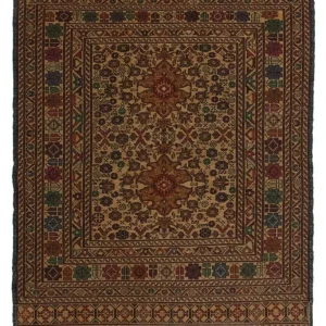 Dywan Kelim - Orientalny - 142 x 96 cm - wielokolorowy