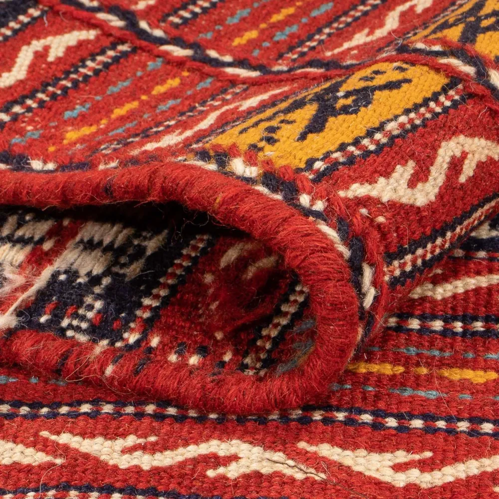 Dywan Kelim - Orientalny - 150 x 100 cm - wielokolorowy