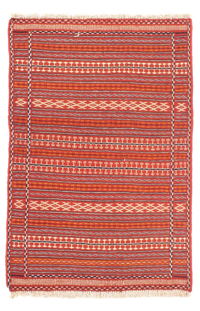 Dywan Kelim - Orientalny - 150 x 100 cm - wielokolorowy