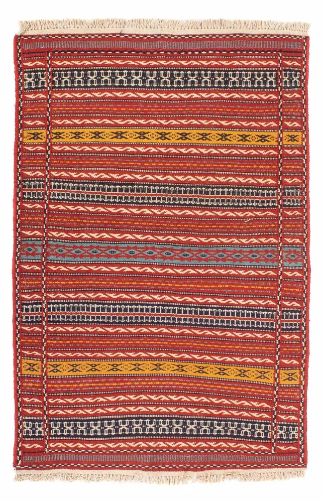 Dywan Kelim - Orientalny - 150 x 100 cm - wielokolorowy