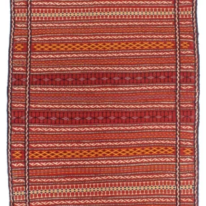 Dywan Kelim - Orientalny - 150 x 100 cm - wielokolorowy