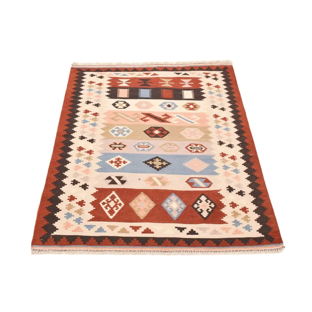 Dywan Kelim - Orientalny - 150 x 103 cm - wielokolorowy