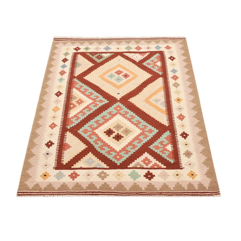 Dywan Kelim - Orientalny - 150 x 103 cm - wielokolorowy