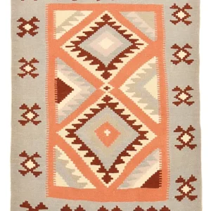 Dywan Kelim - Orientalny - 150 x 105 cm - wielokolorowy