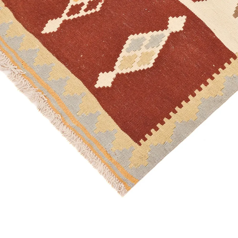 Dywan Kelim - Orientalny - 150 x 106 cm - wielokolorowy