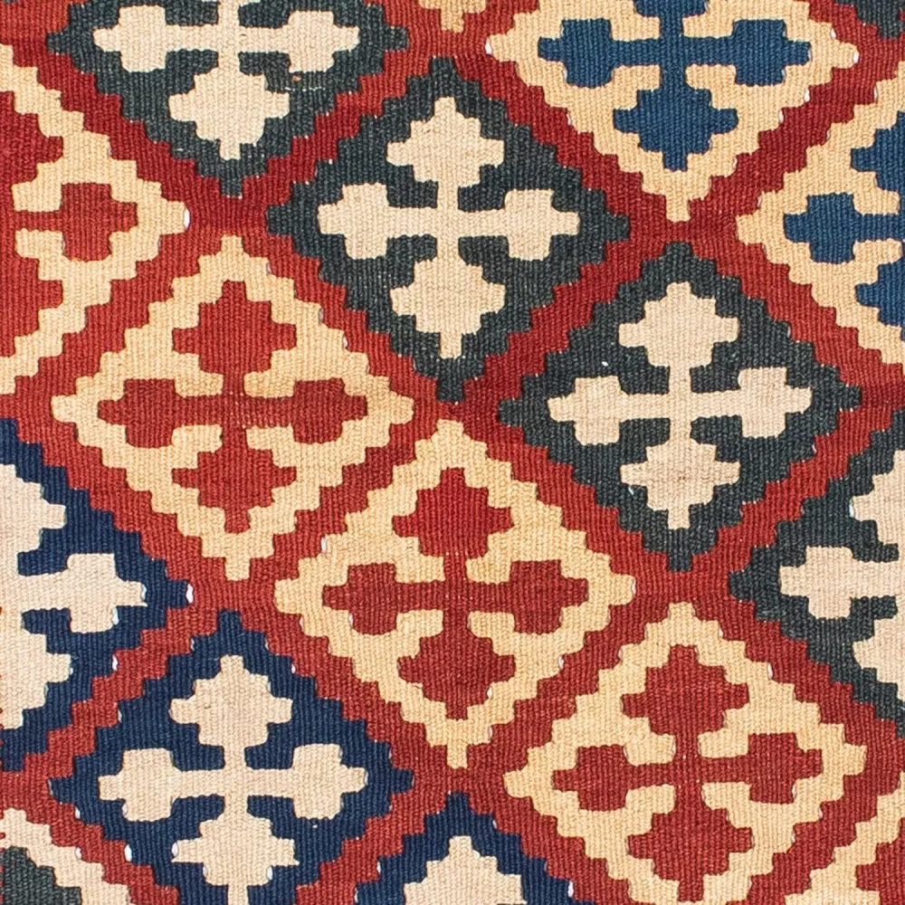 Dywan Kelim - Orientalny - 160 x 112 cm - czerwony