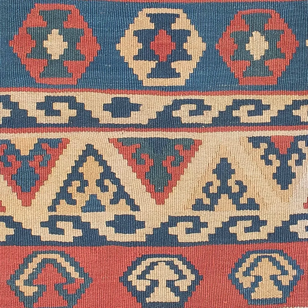 Dywan Kelim - Orientalny - 168 x 112 cm - wielokolorowy