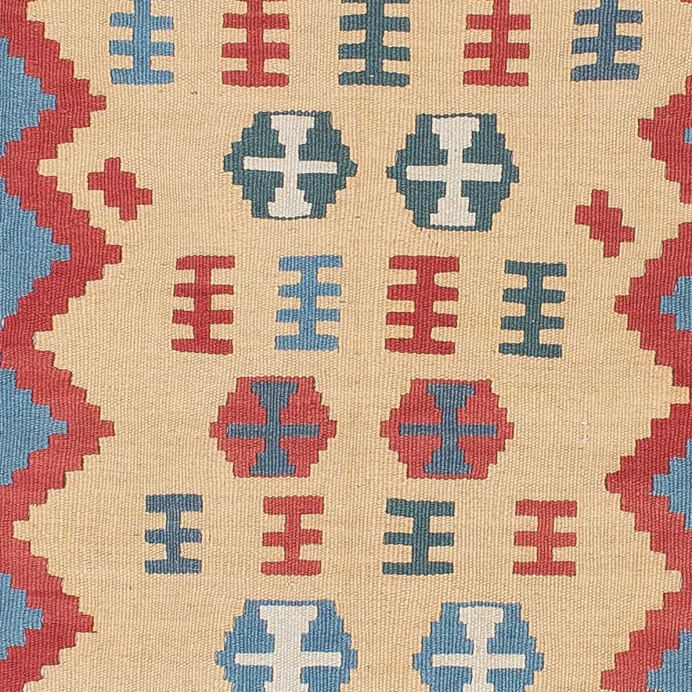 Dywan Kelim - Orientalny - 168 x 118 cm - wielokolorowy