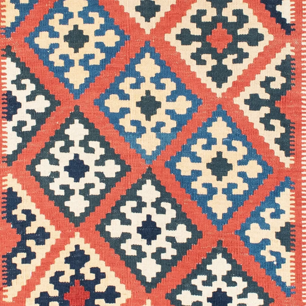 Dywan Kelim - Orientalny - 171 x 123 cm - jasna czerwień