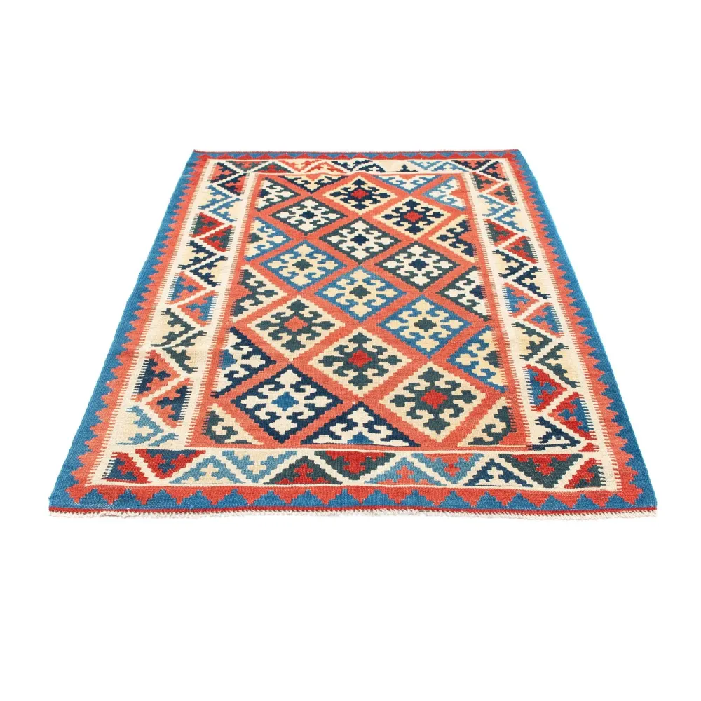 Dywan Kelim - Orientalny - 171 x 123 cm - jasna czerwień