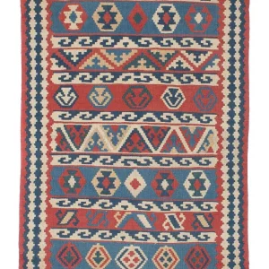Dywan Kelim - Orientalny - 173 x 109 cm - wielokolorowy